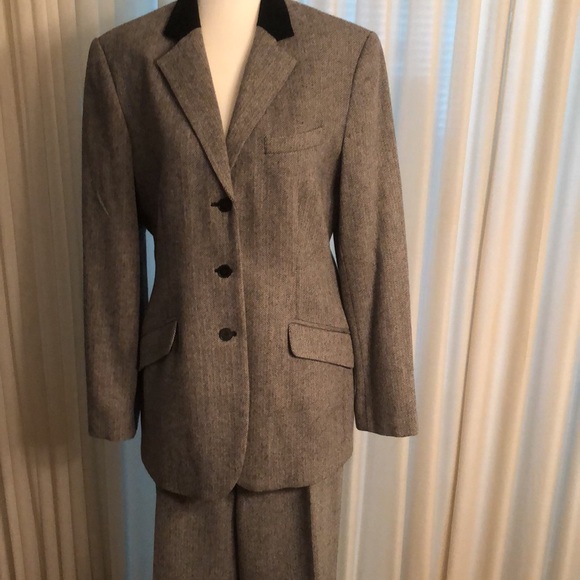 Evan Picone Wool Tweed Suit in Size 10 - Picture 2 of 8